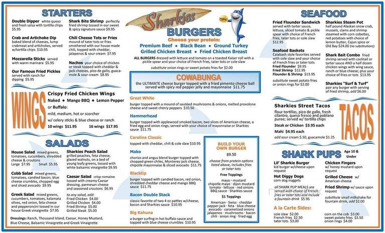 Sharkies Burgers And Brew - Carolina Beach, NC