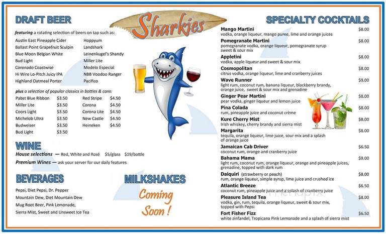 Sharkies Burgers And Brew - Carolina Beach, NC