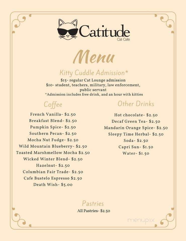 Catitude Cat Cafe - West Columbia, SC