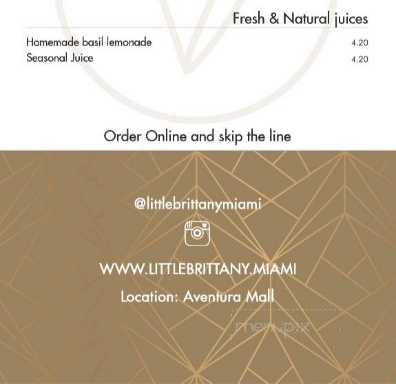 Little Brittany Creperie - Aventura, FL menu_pic
