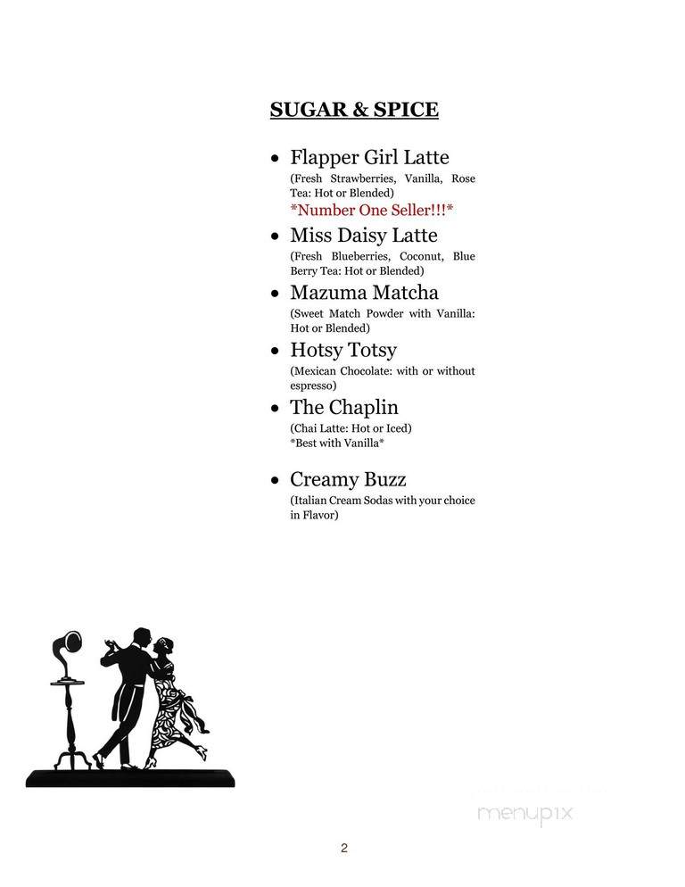Chardoney's Brew Lane - Meridian, ID menu_pic