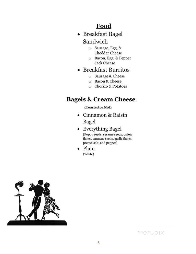Chardoney's Brew Lane - Meridian, ID menu_pic