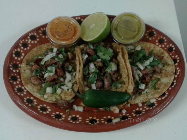 Taqueria El Llano - Jasper, IN menu_pic