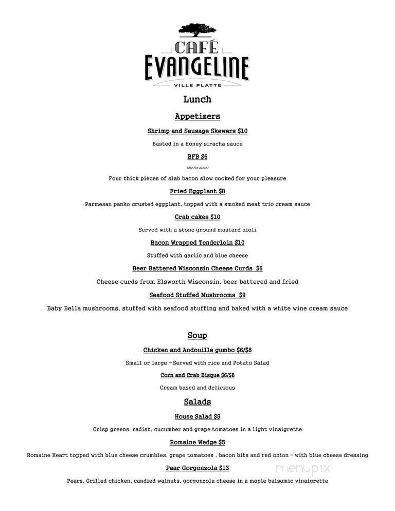 Cafe Evangeline - Ville Platte, LA