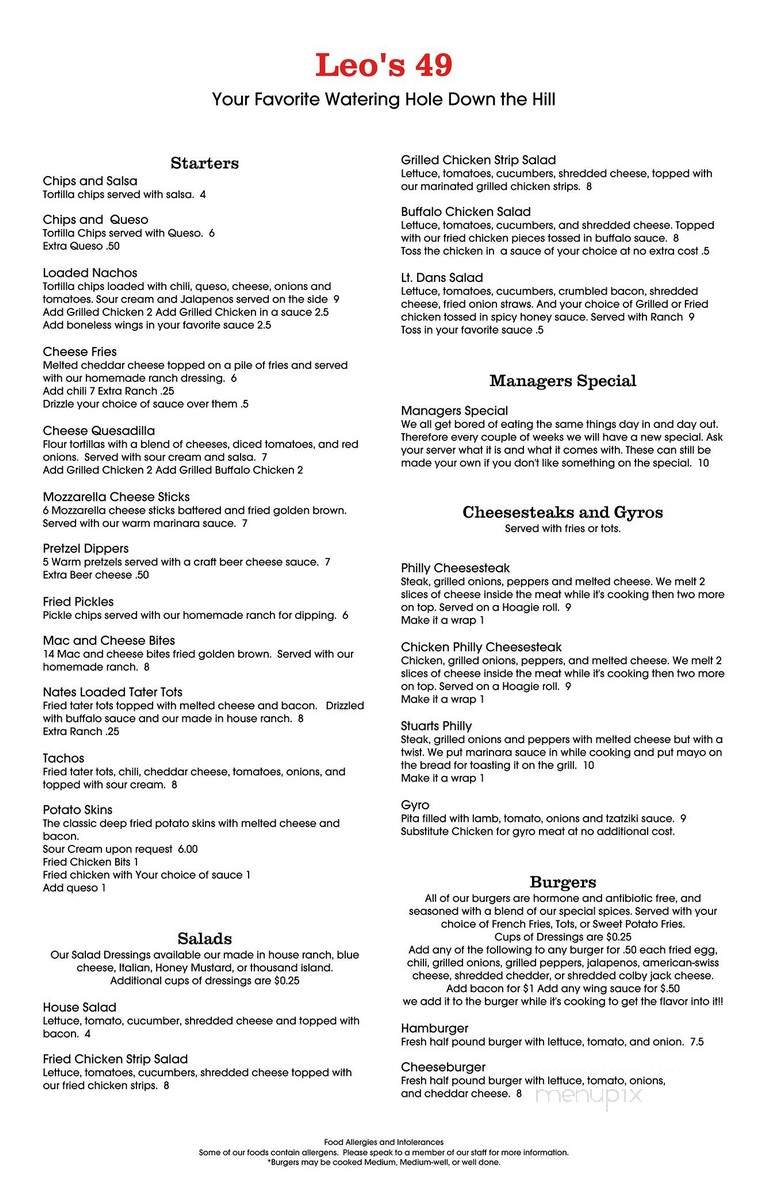 Leo's 49 Deli & Bar - Charlotte, NC