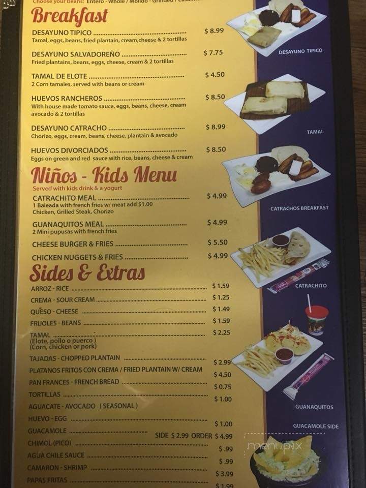 Catrachos Restaurant - West Valley City, UT menu_pic