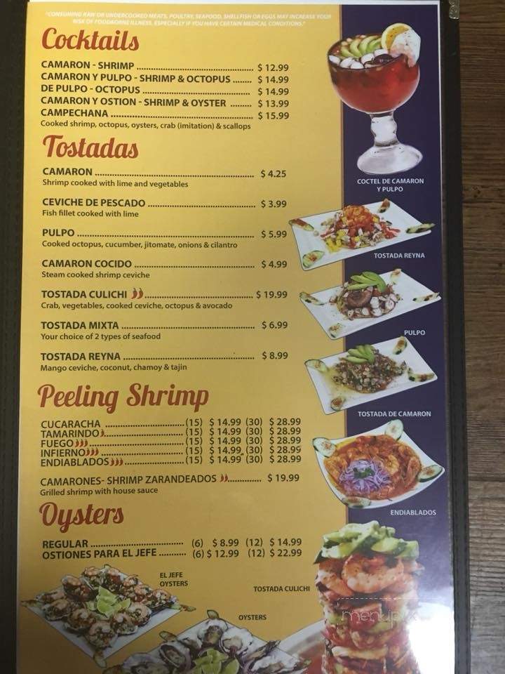 Catrachos Restaurant - West Valley City, UT menu_pic