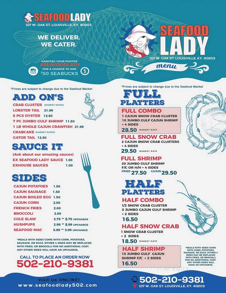 The Seafood Lady - Louisville, KY