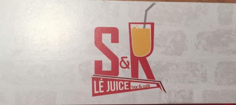 S&R Le Juice Bar & Cafe - Bronx, NY menu_pic