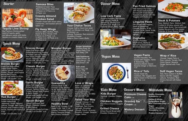 Groovey Bites - Poulsbo, WA menu_pic