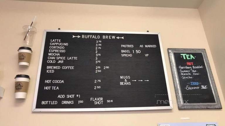 Buffalo Brew - Newport, PA menu_pic