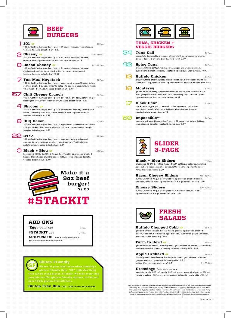 Burger 21 - Saint Petersburg, FL menu_pic