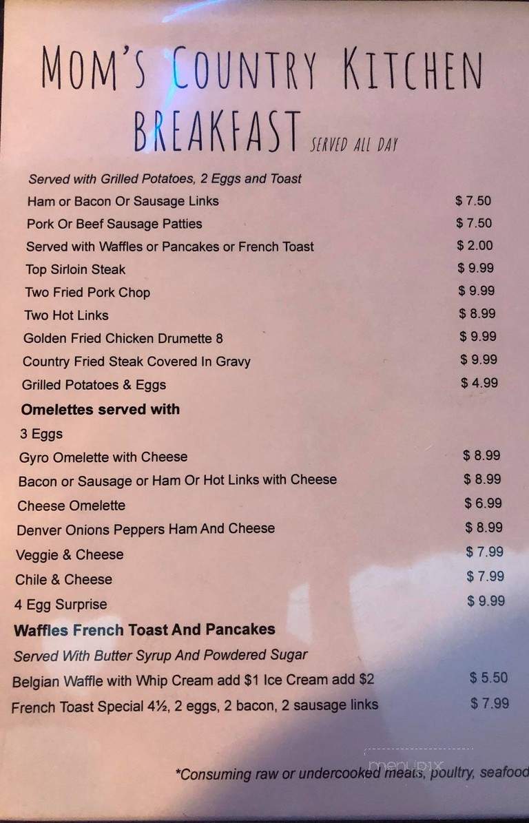 Mom's Country Kitchen - Indianapolis, IN