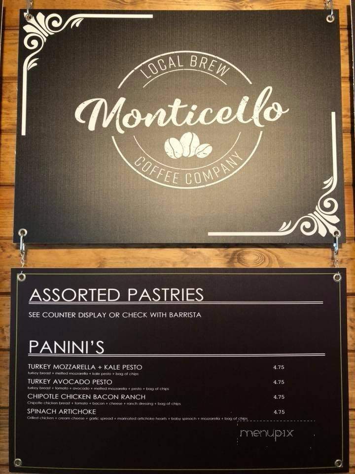 Monticello Coffee Company - Monticello, AR menu_pic