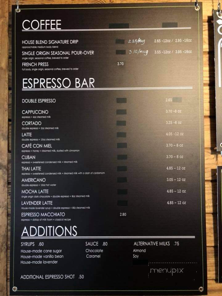 Monticello Coffee Company - Monticello, AR menu_pic
