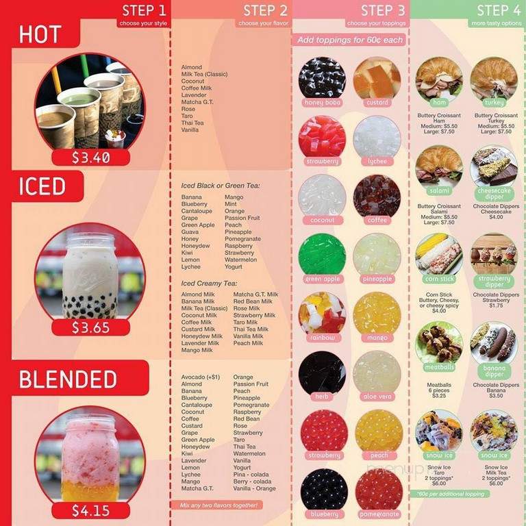 Bobablastic - Eugene, OR menu_pic