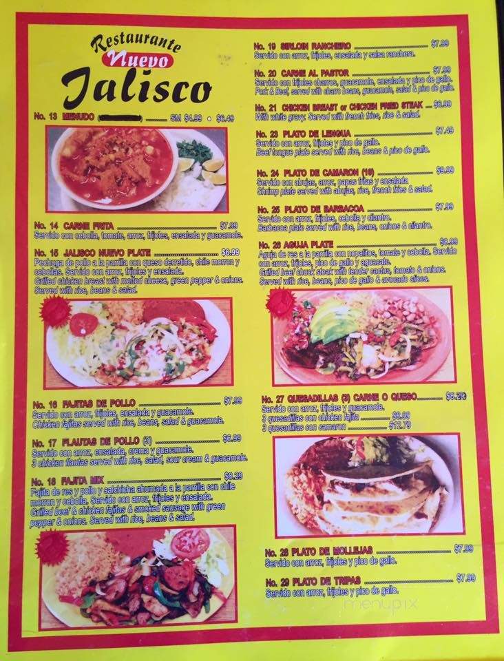 Nuevo Jalisco Freer Tx Menu in Freer TX Order Delivery Reviews Nuevo Jalisco Freer Tx Menu in Freer TX Order Delivery Reviews