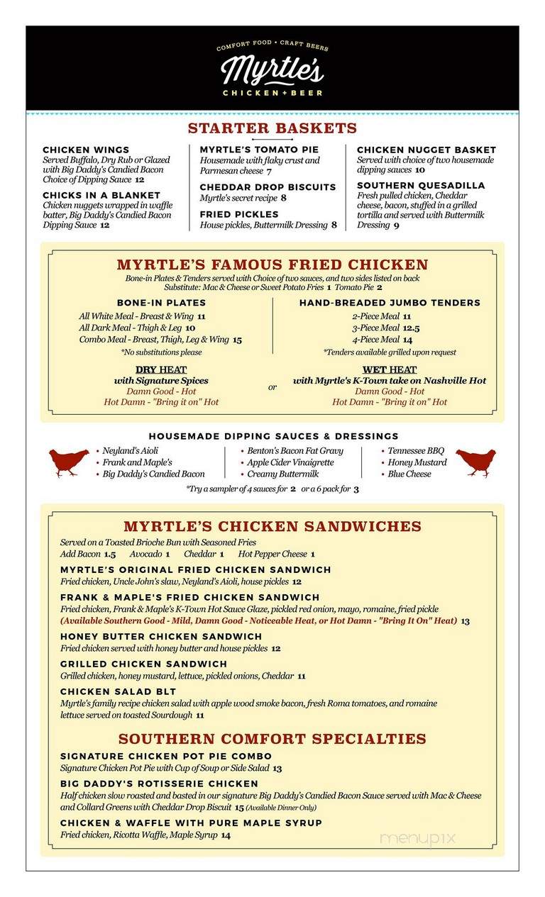 Myrtle's Chicken + Beer - Knoxville, TN