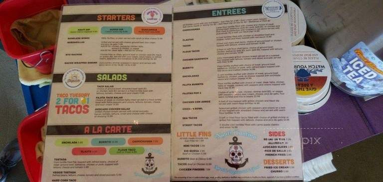 Nauti Cantina at Mermaid Cove - Gravois Mills, MO menu_pic