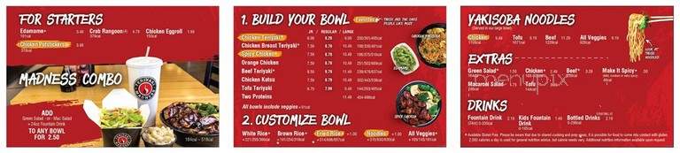 Teriyaki Madness - Round Rock, TX menu_pic