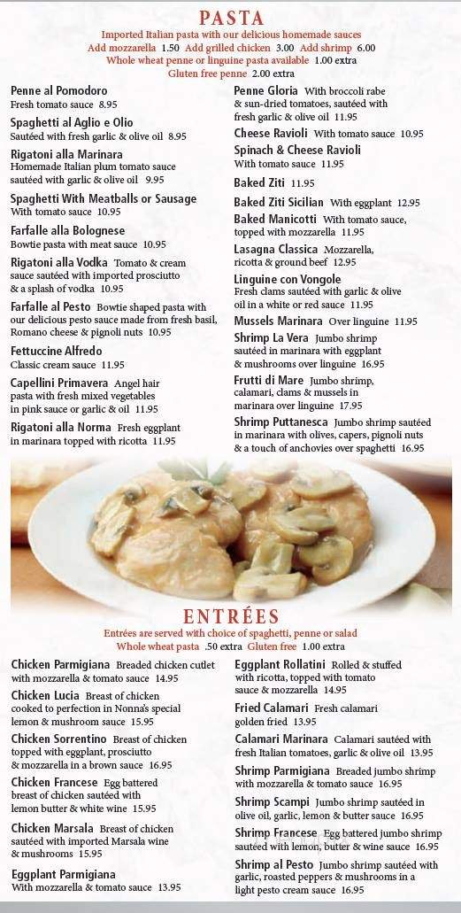 Gloria's Pizzeria - Queens, NY menu_pic