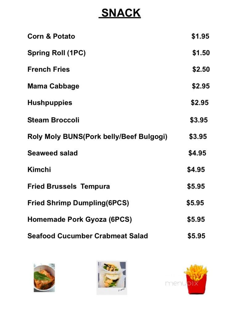 Roly Moly - Atlanta, GA menu_pic