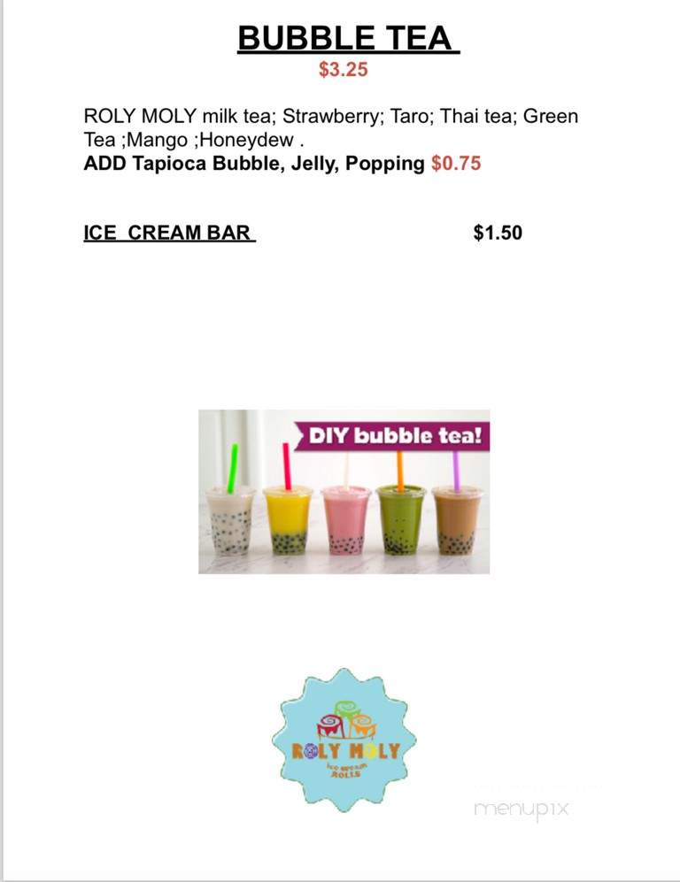 Roly Moly - Atlanta, GA menu_pic