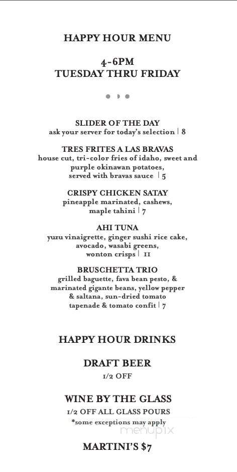 Vinotecca - Birmingham, MI menu_pic
