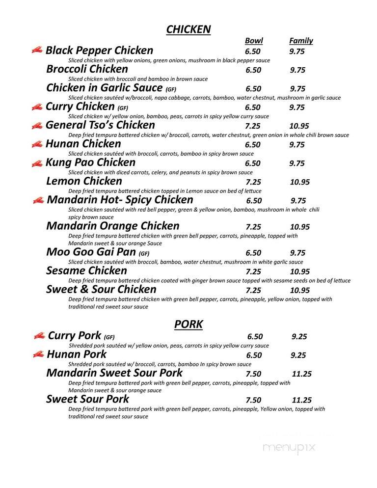 Tsai's Kitchen - Middleton, ID menu_pic