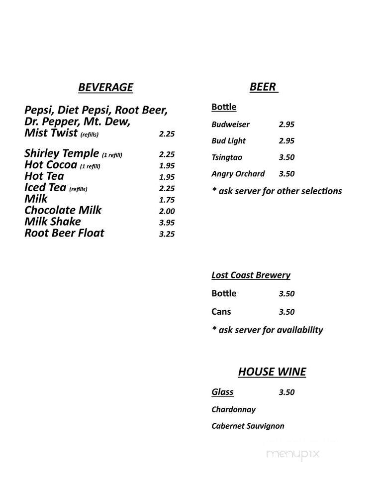 Tsai's Kitchen - Middleton, ID menu_pic
