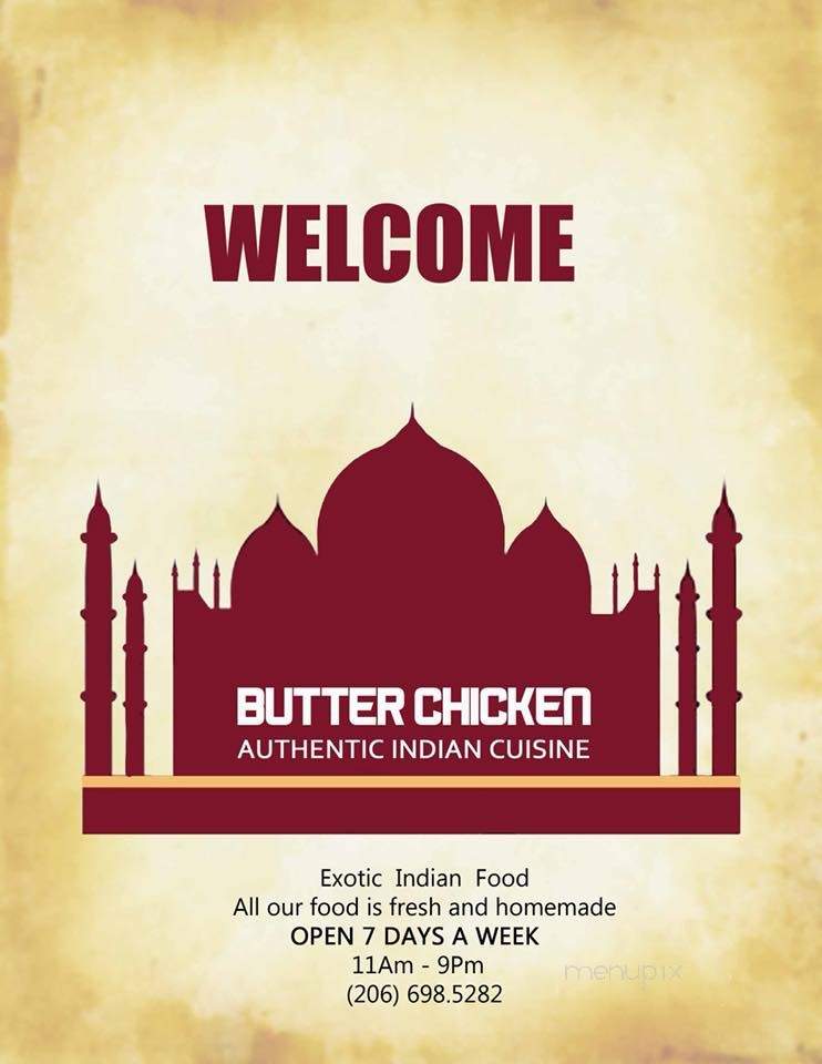 Butter Chicken Cuisine of India - Bothell, WA