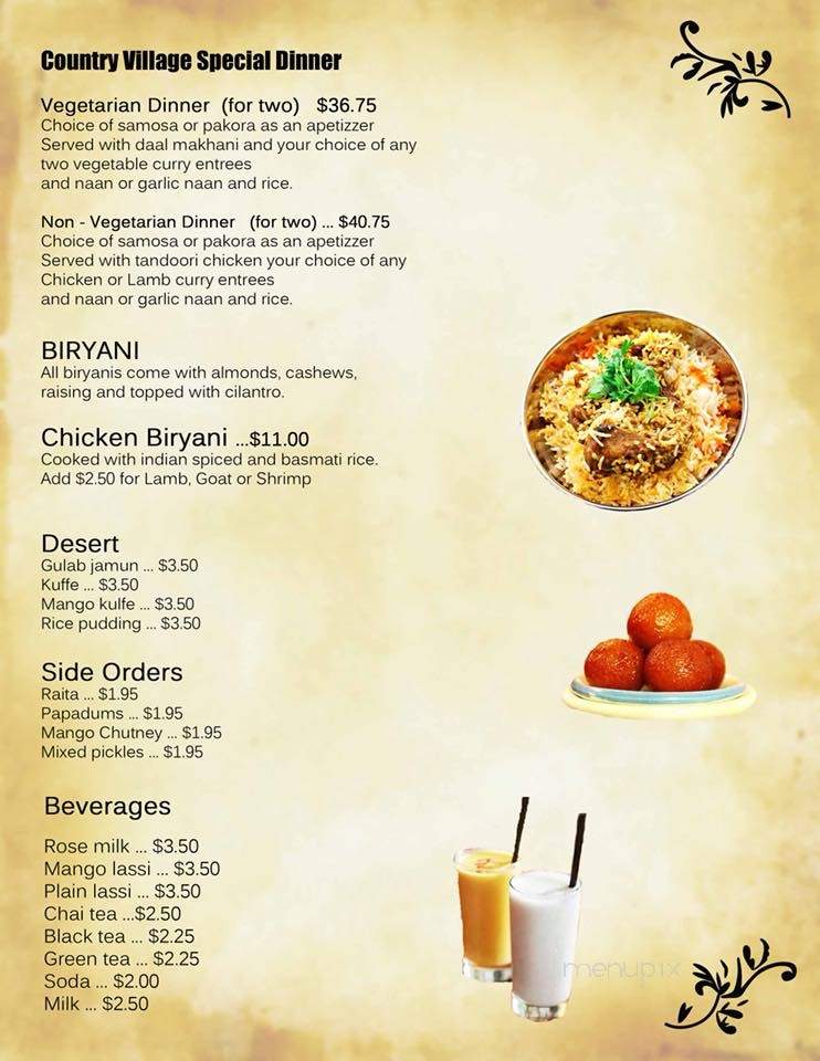 Butter Chicken Cuisine of India - Bothell, WA menu_pic