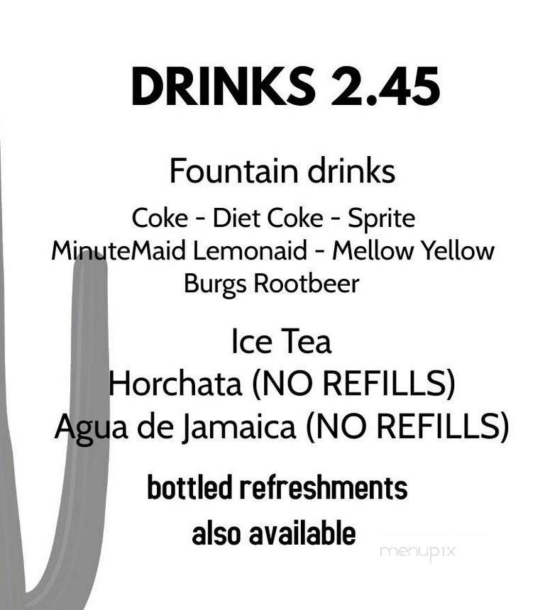 Little Mexico - Wyoming, MI menu_pic