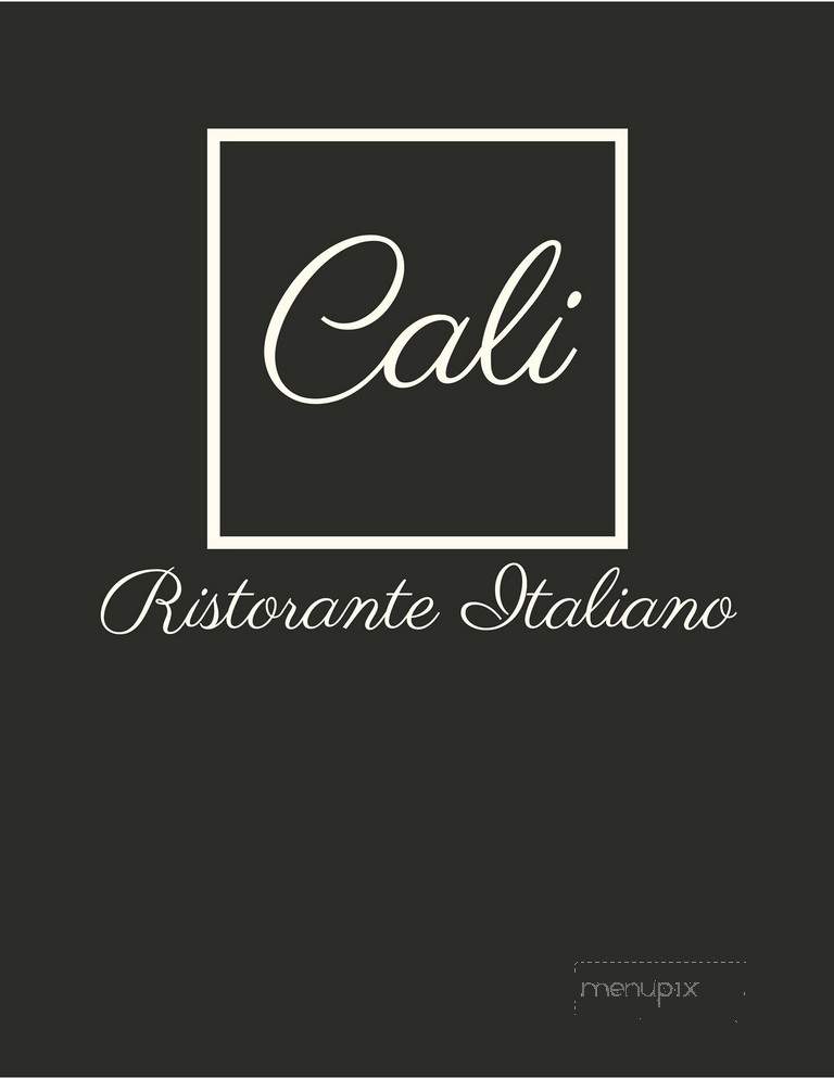 Cali Ristorante Italiano - Elkhorn, WI