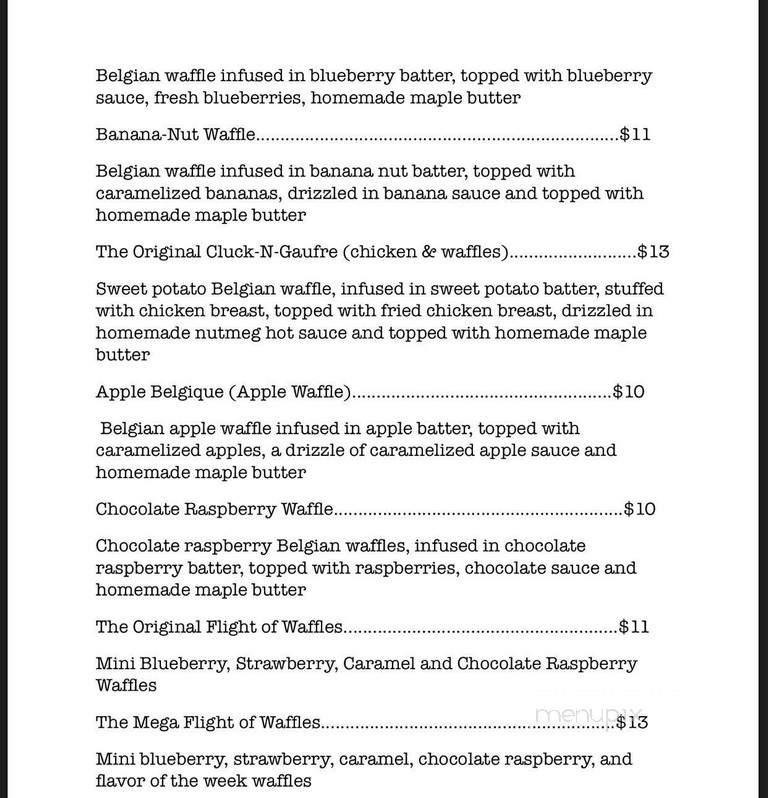 Love On the Blu - Blue Island, IL menu_pic