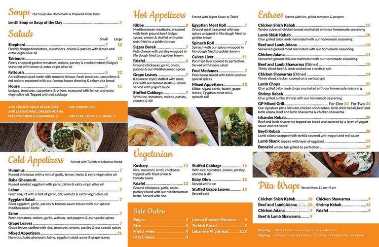 Grill Point - Marlboro Township, NJ menu_pic
