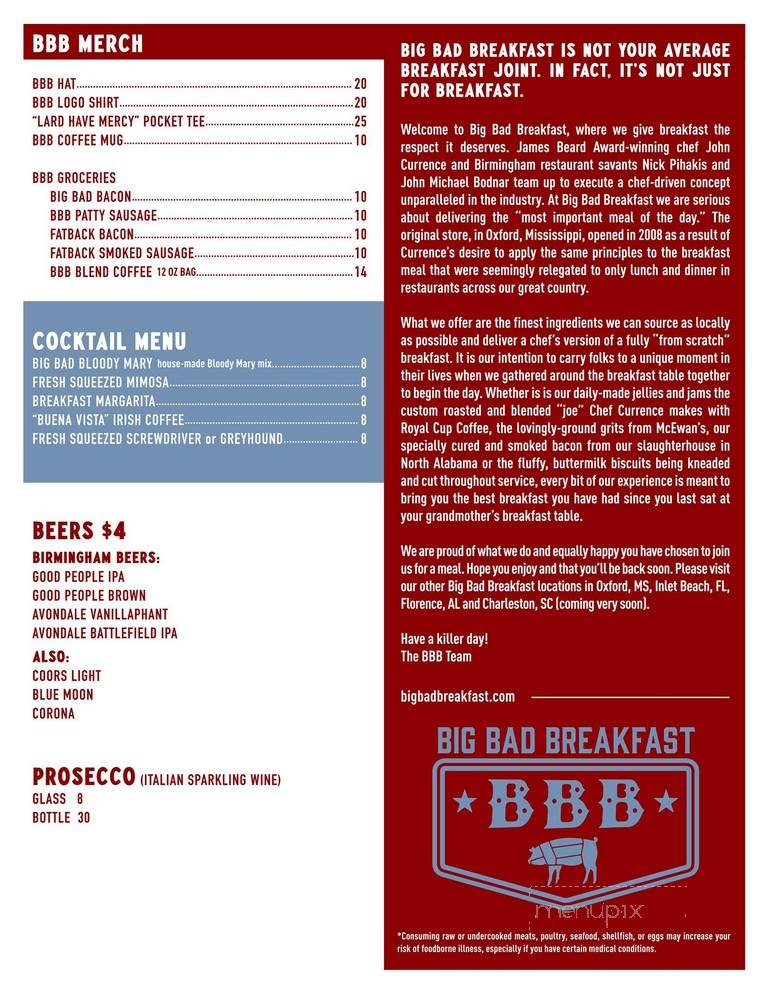 Big Bad Breakfast - Homewood, AL