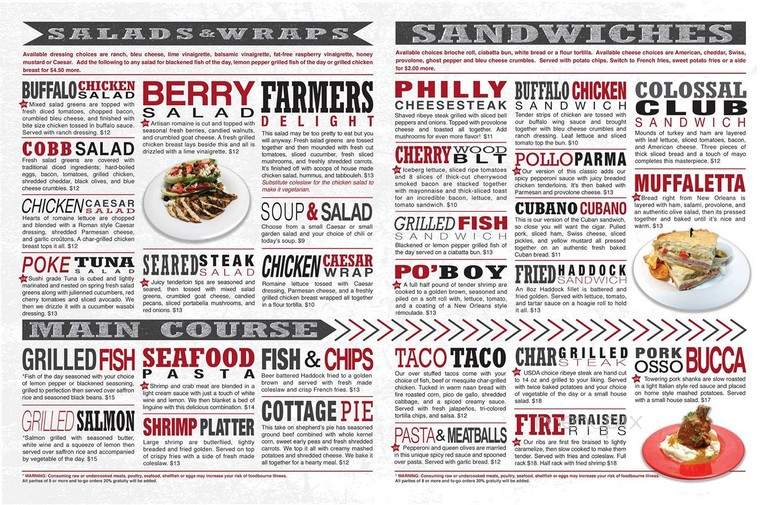 Time Out Sports Bar Plus - Cocoa, FL menu_pic