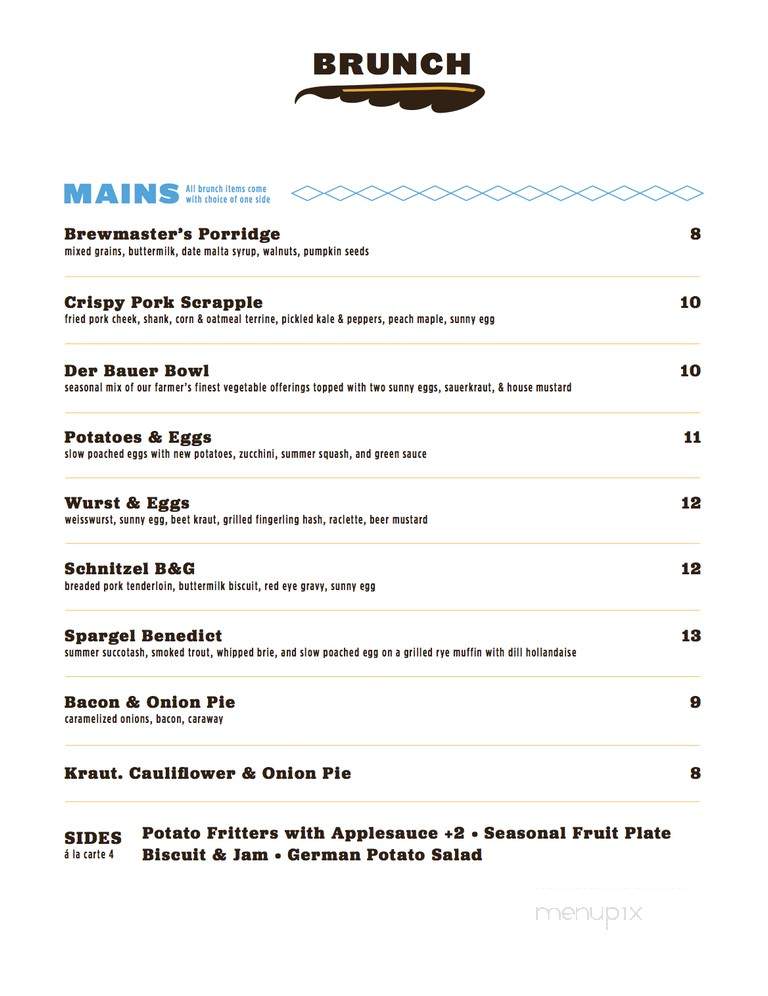 Liter House - Indianapolis, IN menu_pic