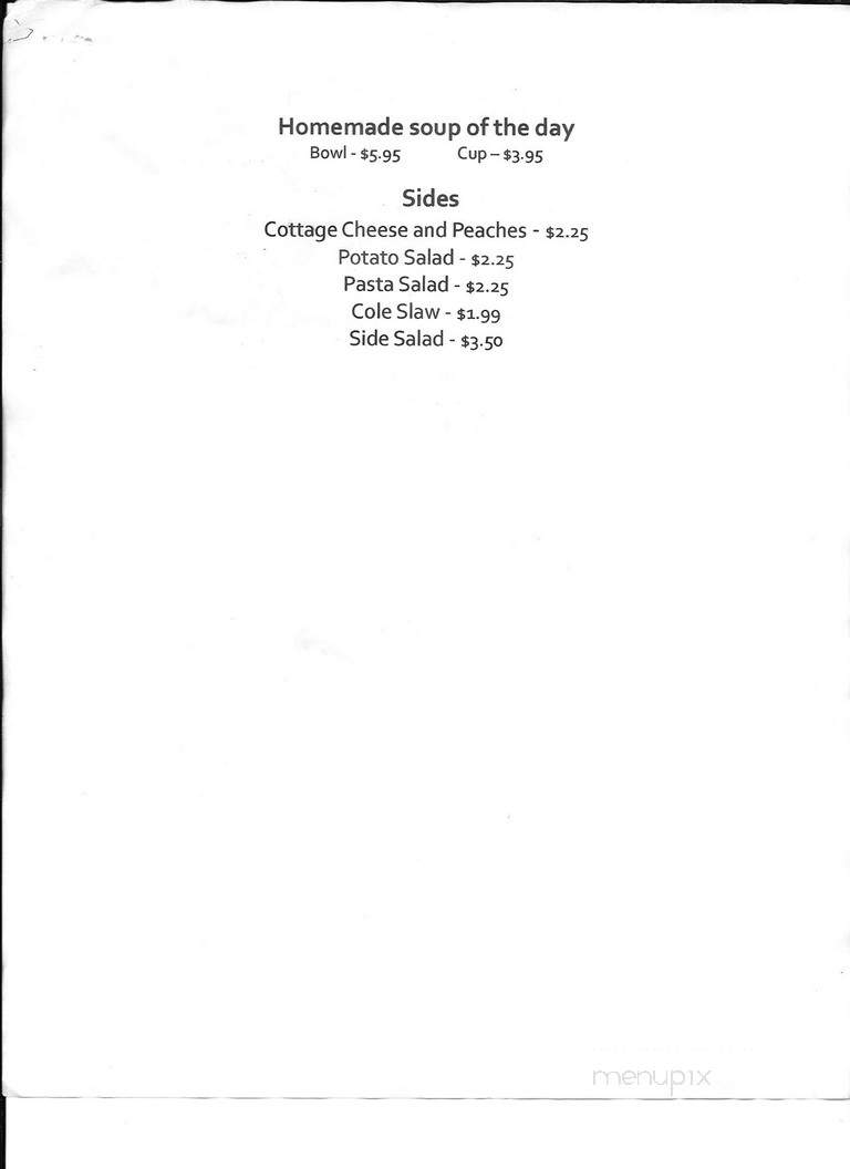 Mooseback Annie - Sterling, AK menu_pic