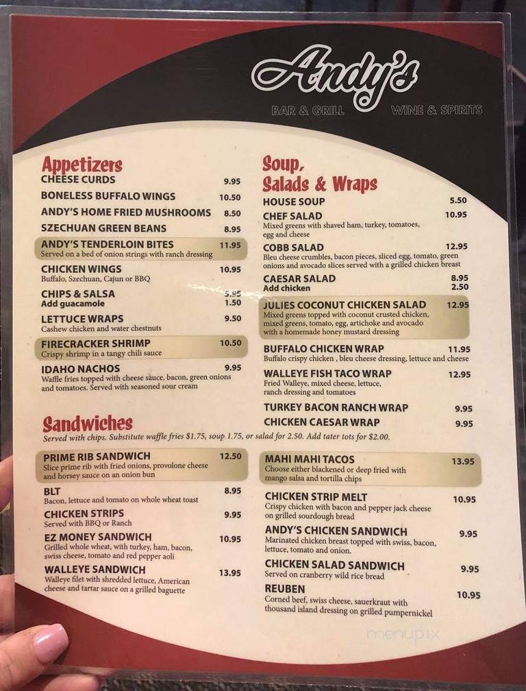 Andy's Bar and Grill - Merrifield, MN