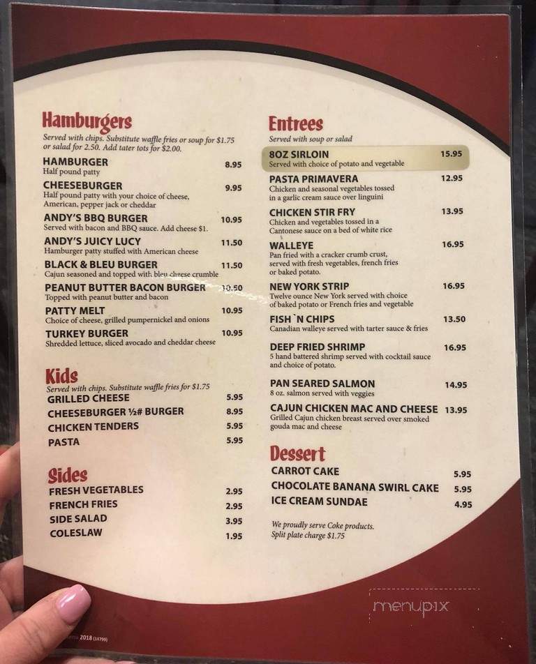 Andy's Bar and Grill - Merrifield, MN
