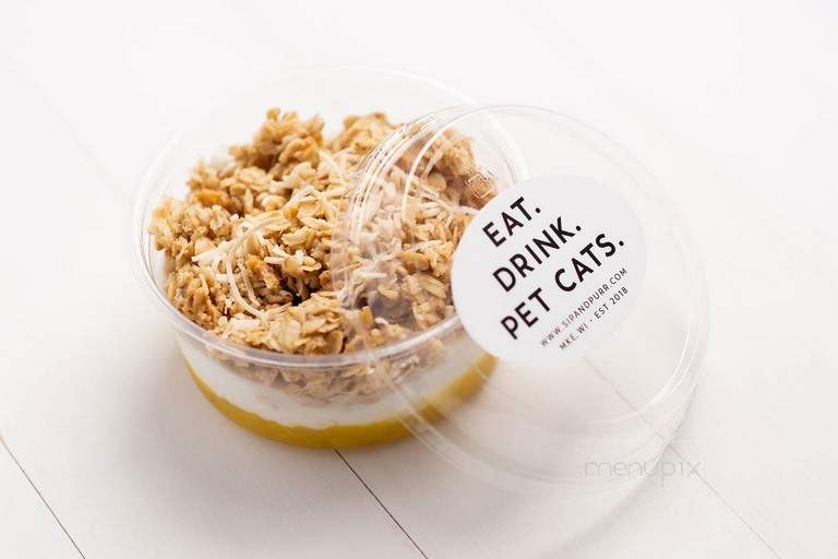 Sip & Purr Cat Cafe - Milwaukee, WI menu_pic