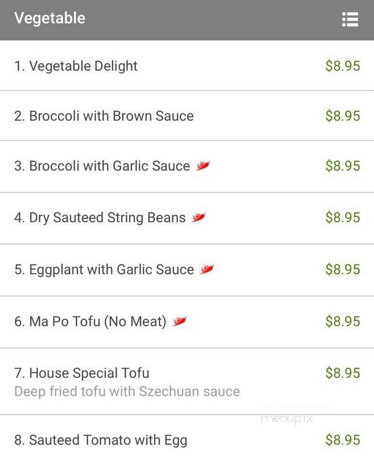 East Manor - Westfield, NJ menu_pic