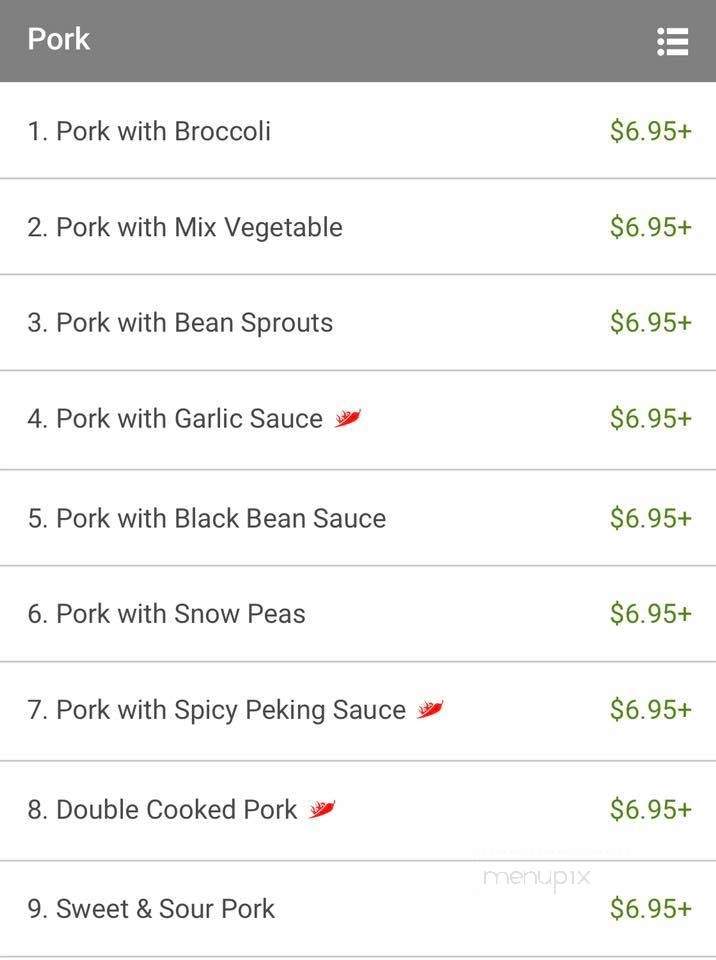 East Manor - Westfield, NJ menu_pic