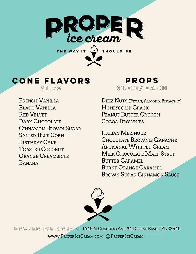 Proper Ice Cream - Delray Beach, FL