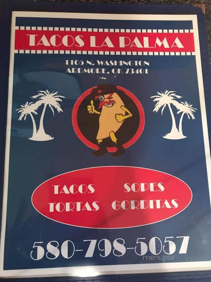 Tacos La Palma - Ardmore, OK menu_pic