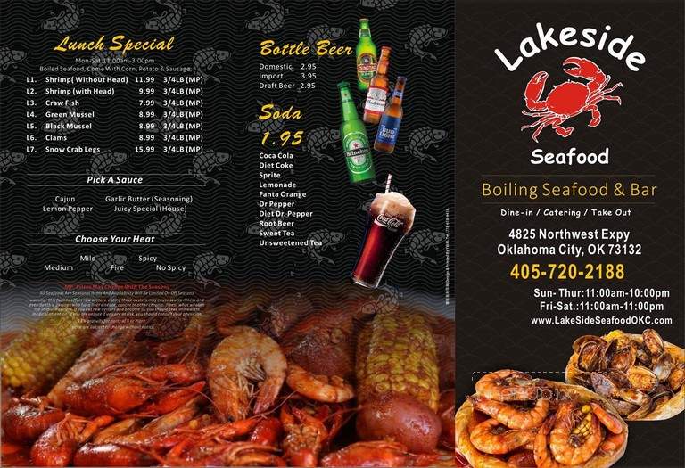 Lakeside Seafood - Oklahoma City, OK menu_pic
