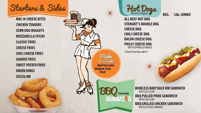 Stewart's All American Grill - Barnstable, MA menu_pic