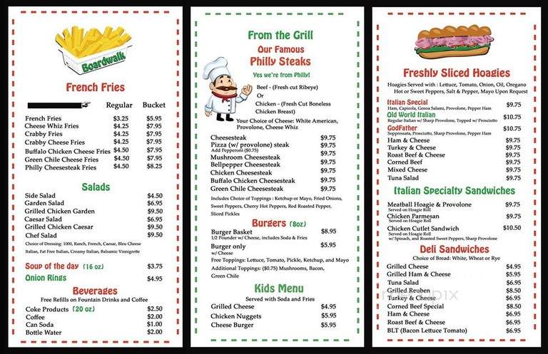 Philly Steaks - Albuquerque, NM menu_pic